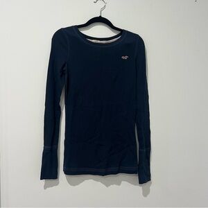 Dark Blue Long Sleeve Tee